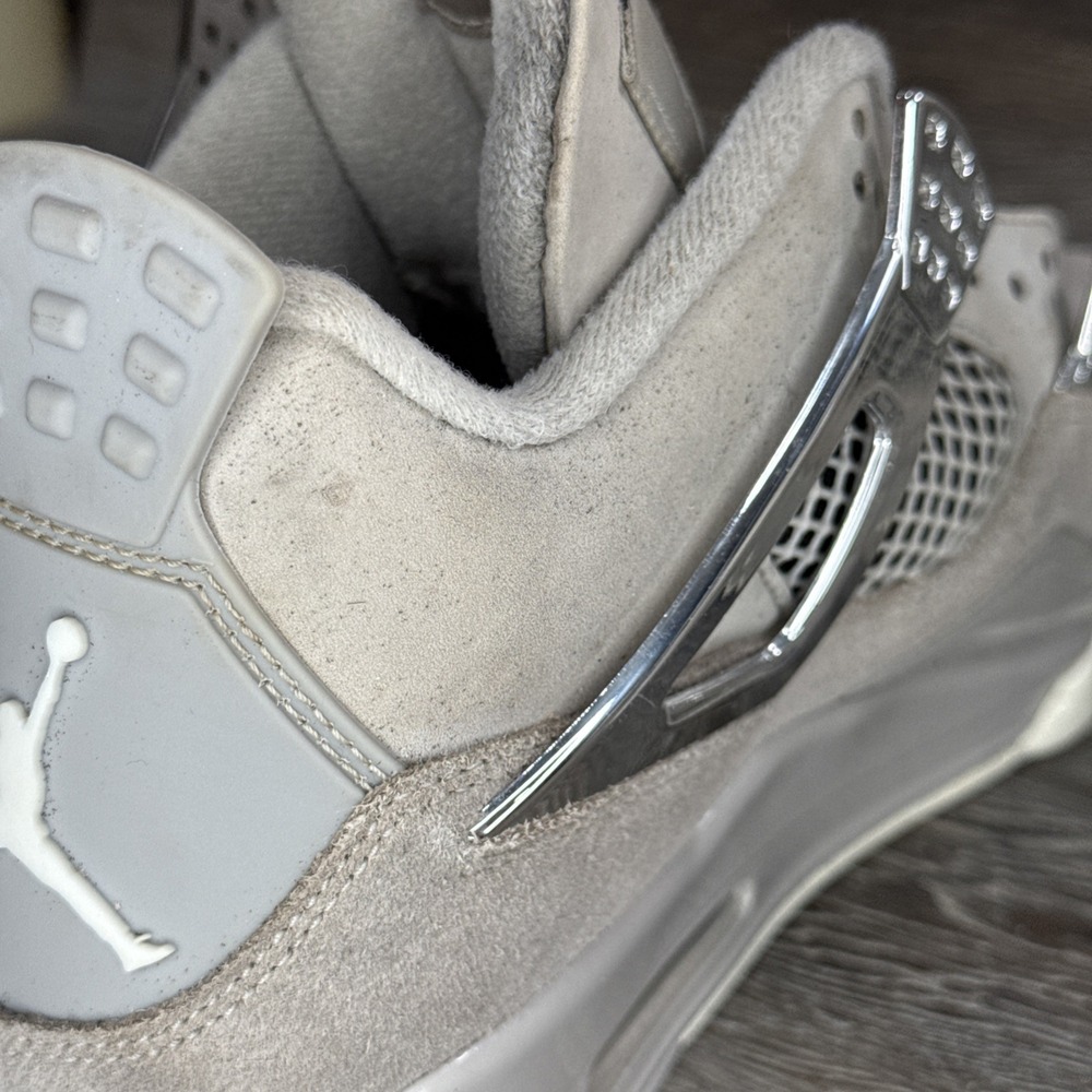Jordan 4 Retro Frozen Moments Women's Sneakers Size 9.5 (Discoloration/Read) - Picture 14 of 16